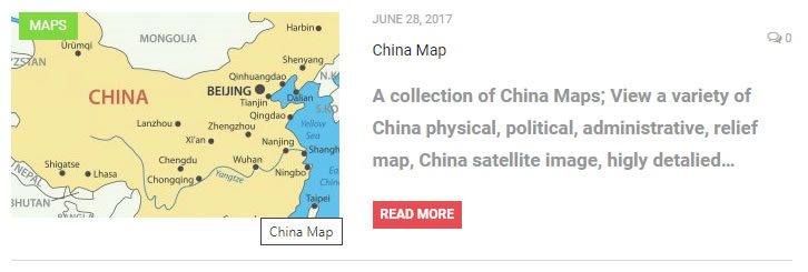 China Map -  related